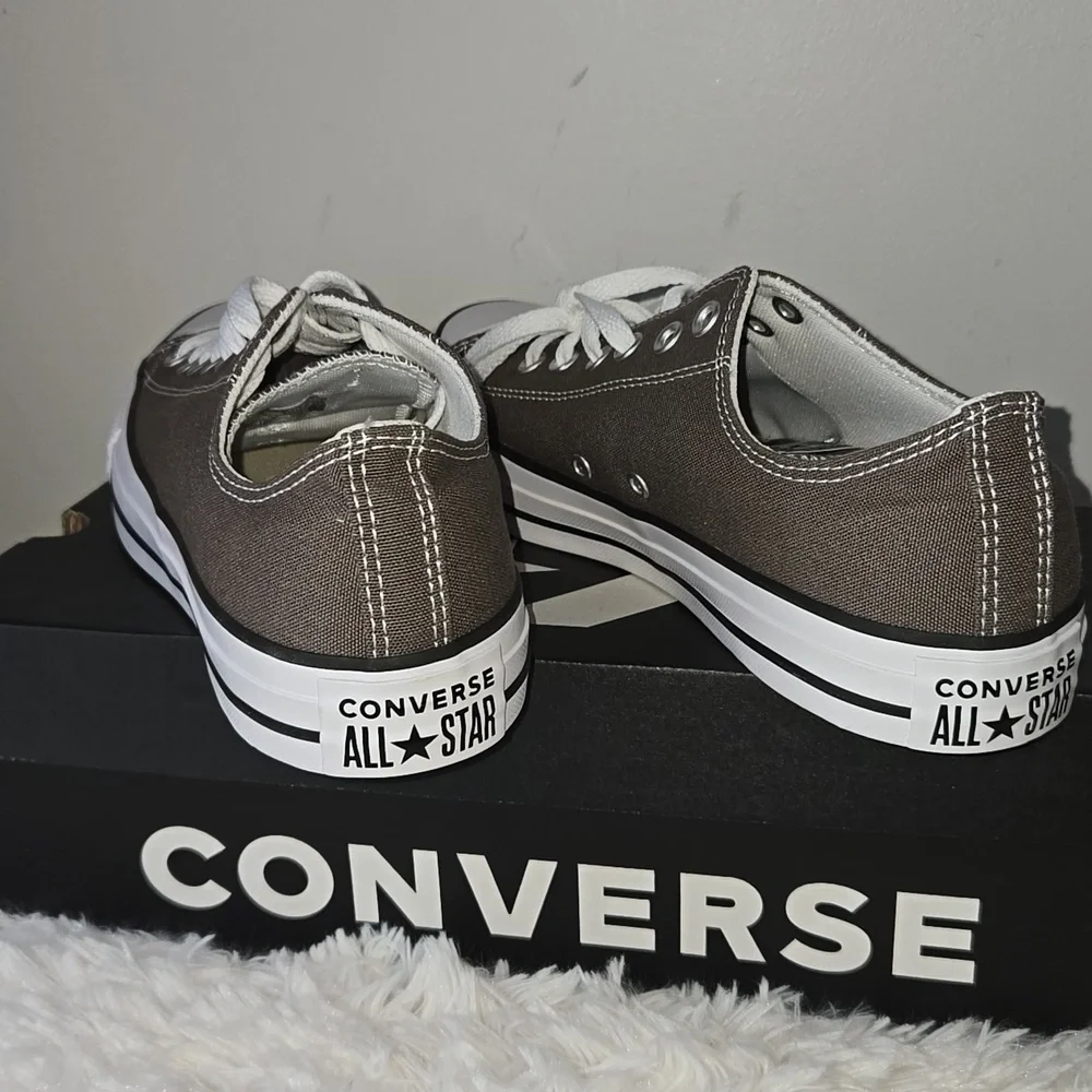 Converse Chuck Taylor All Star Canvas Ox Sneakers  Charcoal Women's US 5 - Picture 3 of 4